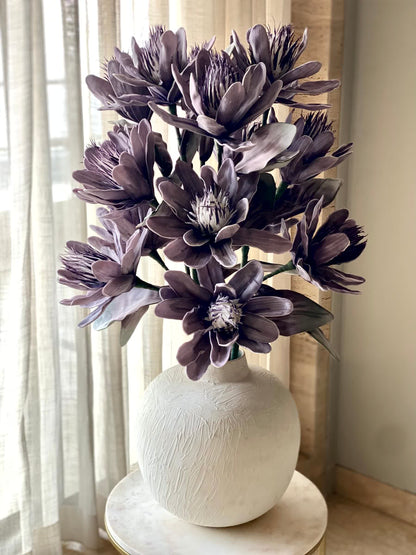 Artificial Corolla Flower Stem - Lavender Ombre (One Stem)