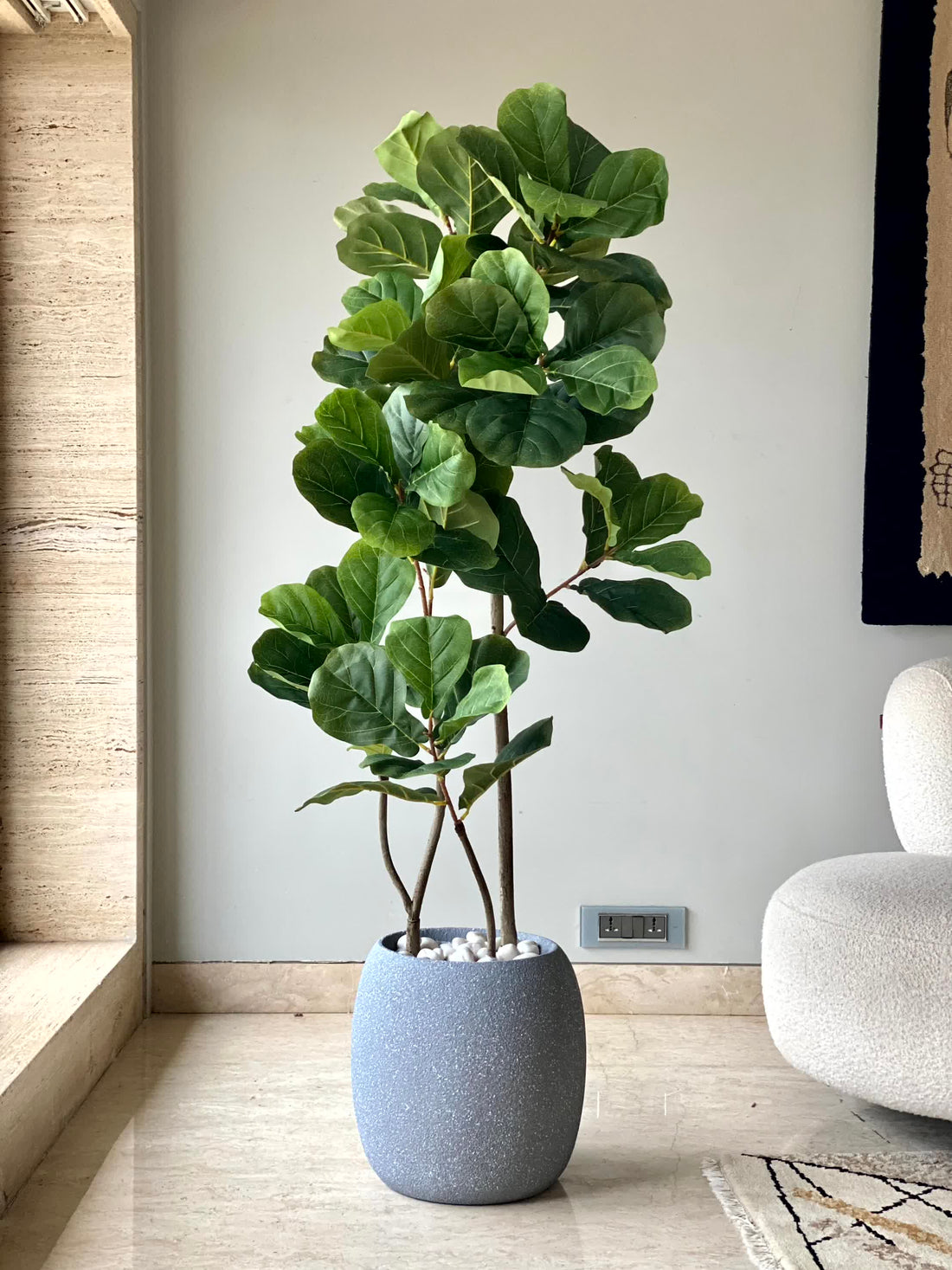 Artificial Fiddle Leaf Fig Tree - 5 Feet