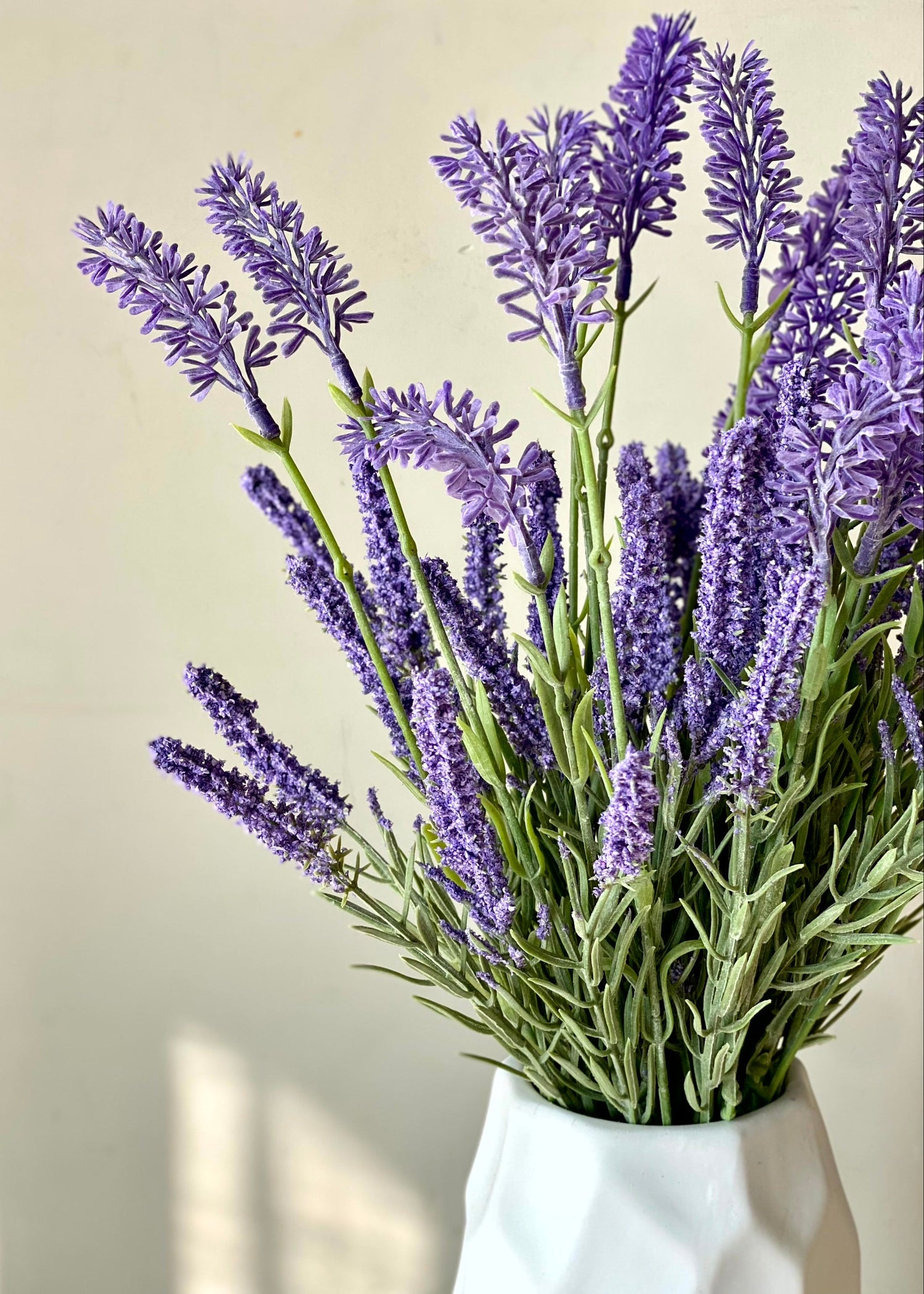 Artificial Lavandula Flower Bunch - (Set of 2)