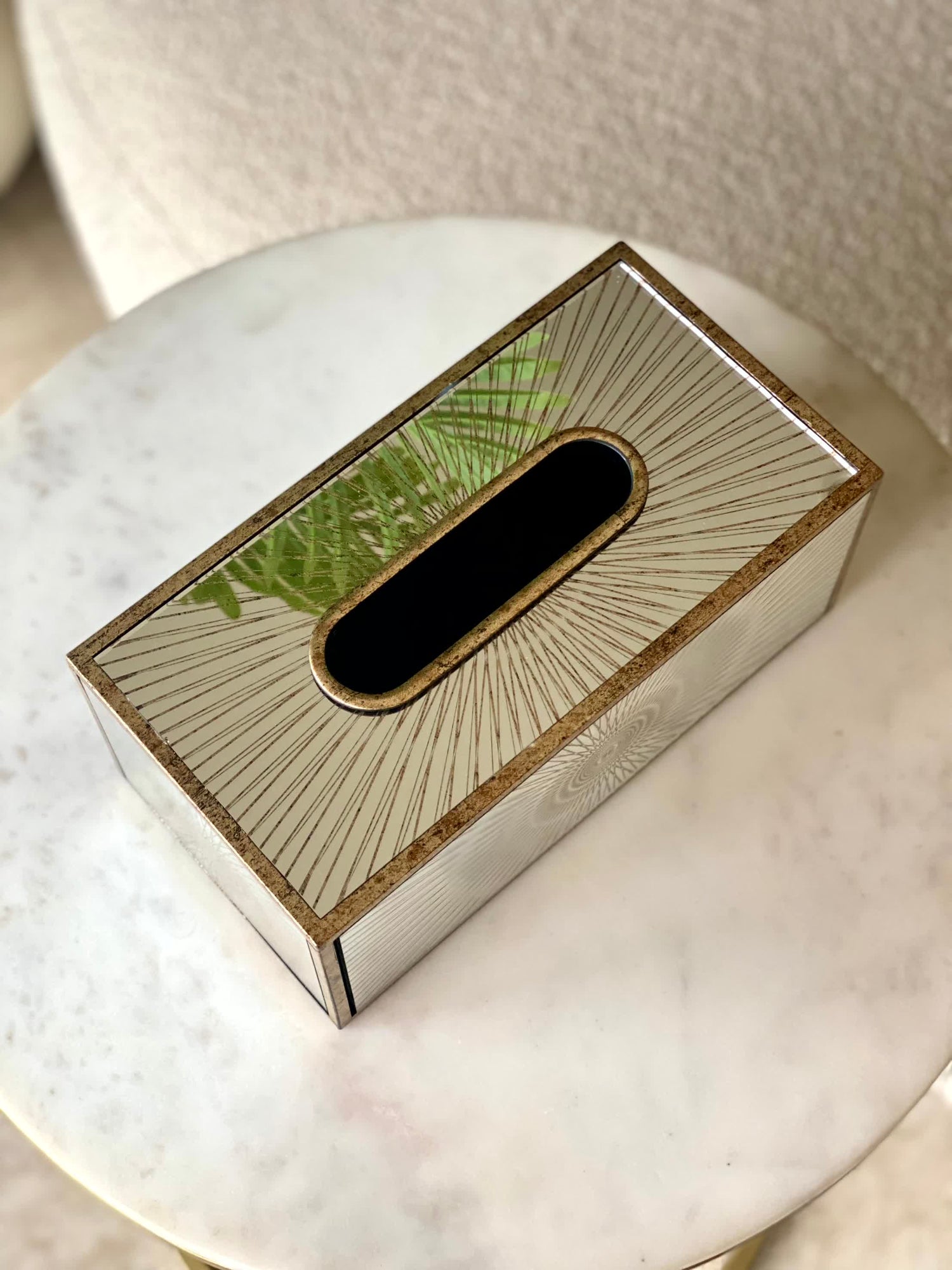 Shimmering Tissue Box