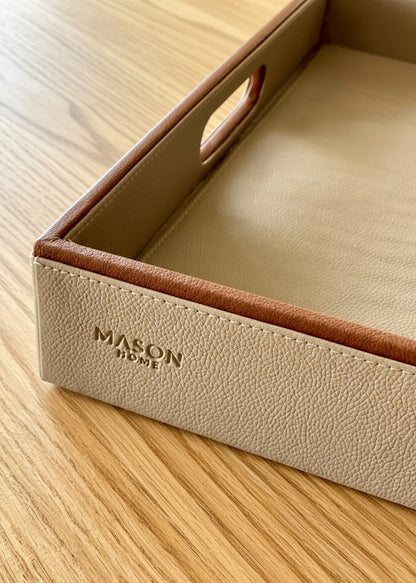 Naples Serving Tray - Taupe