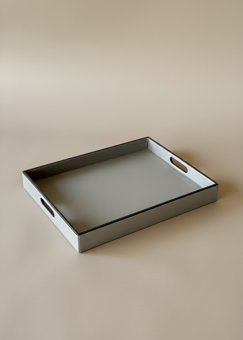 Naples Serving Tray - Grey