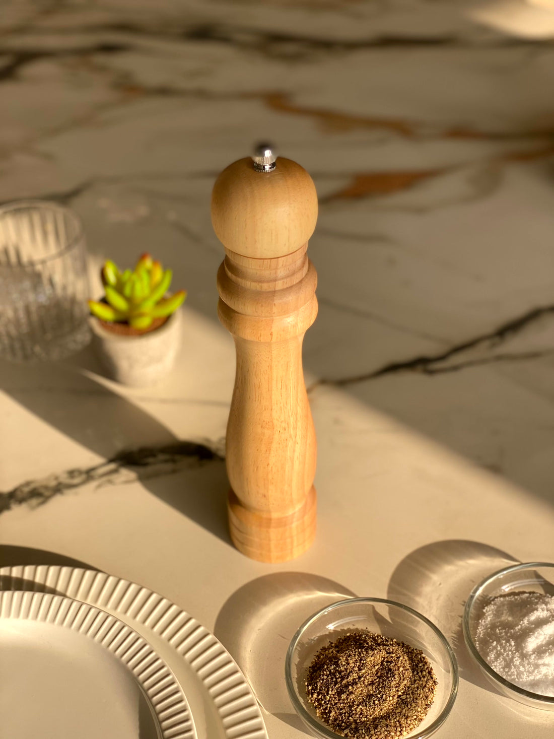 Wooden Pepper Grinder - Large