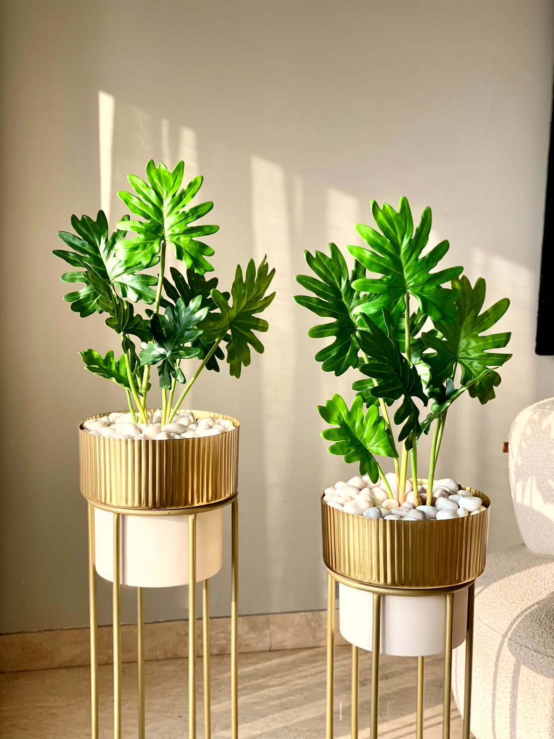 Artificial Split Philodendron Plant