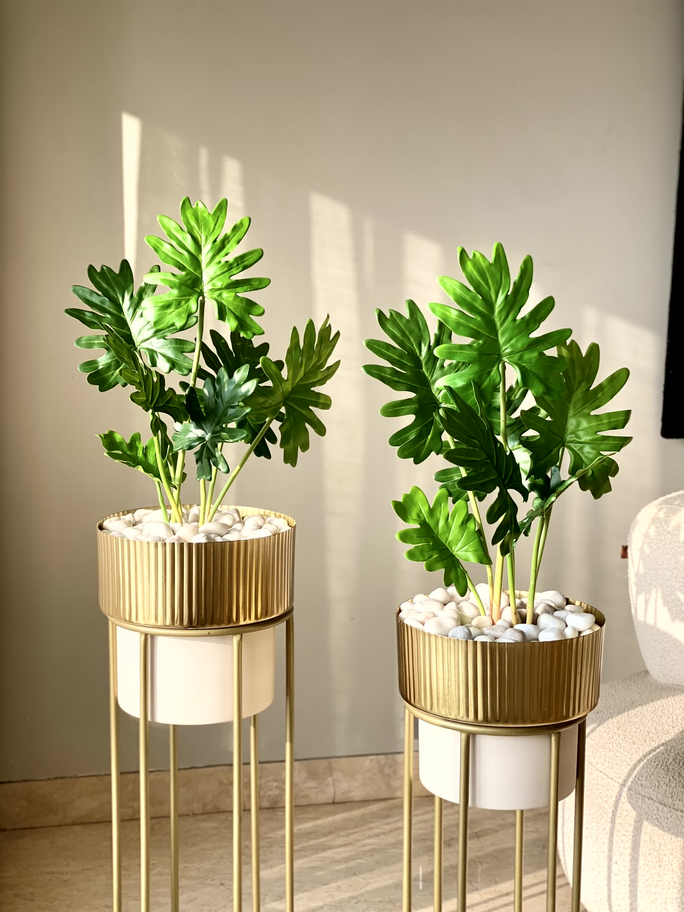 Artificial Split Philodendron Plant