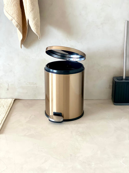 Helix Gold Dustbin - 6L