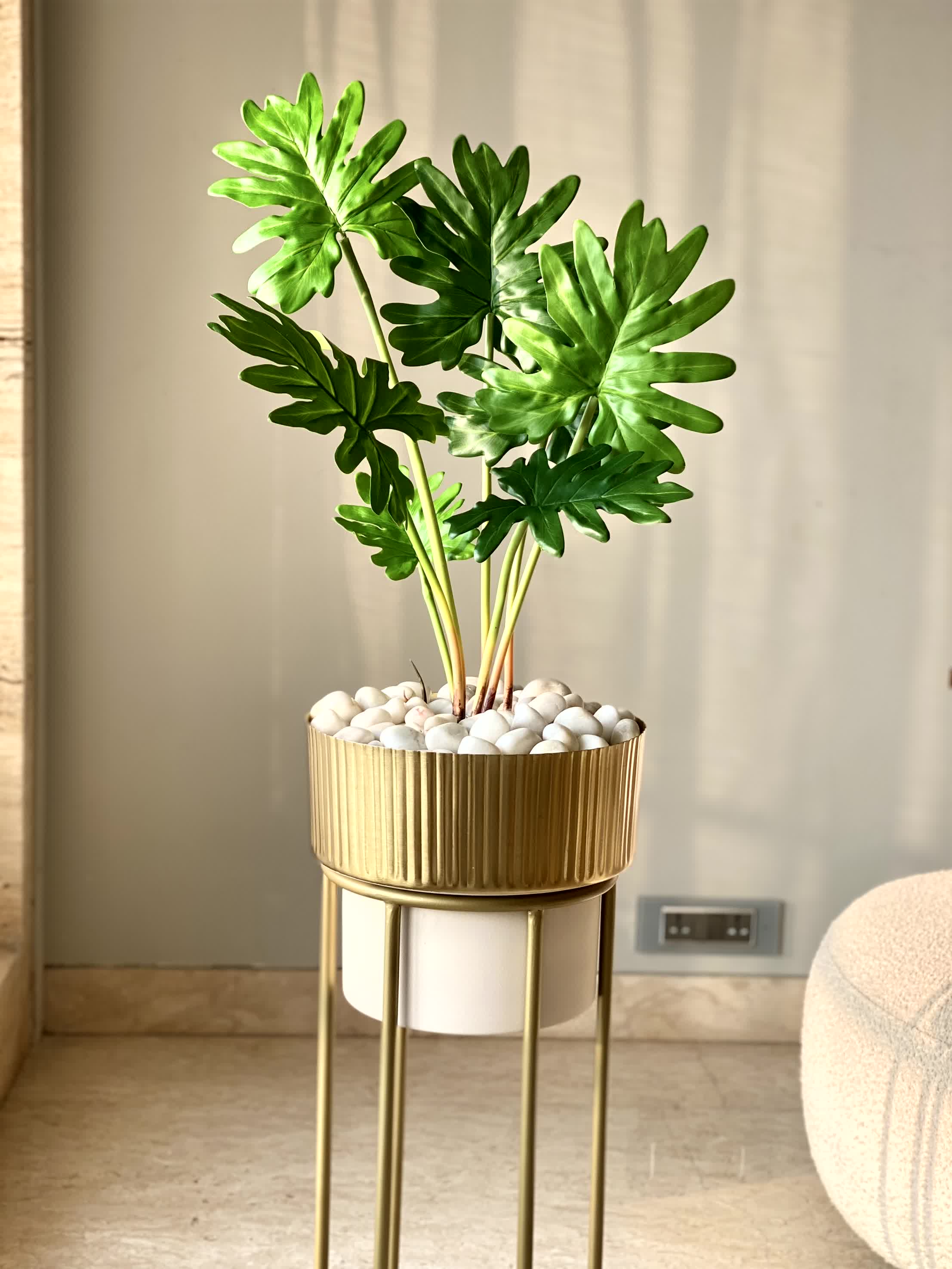 Artificial Split Philodendron Plant