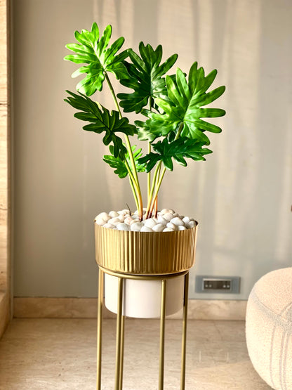 Artificial Split Philodendron Plant