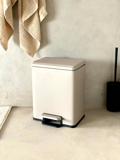 Solvado Dustbin  - Beige (Large)