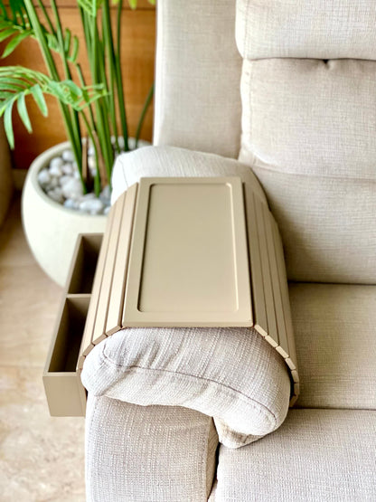 Multipurpose Sofa Armrest - Beige