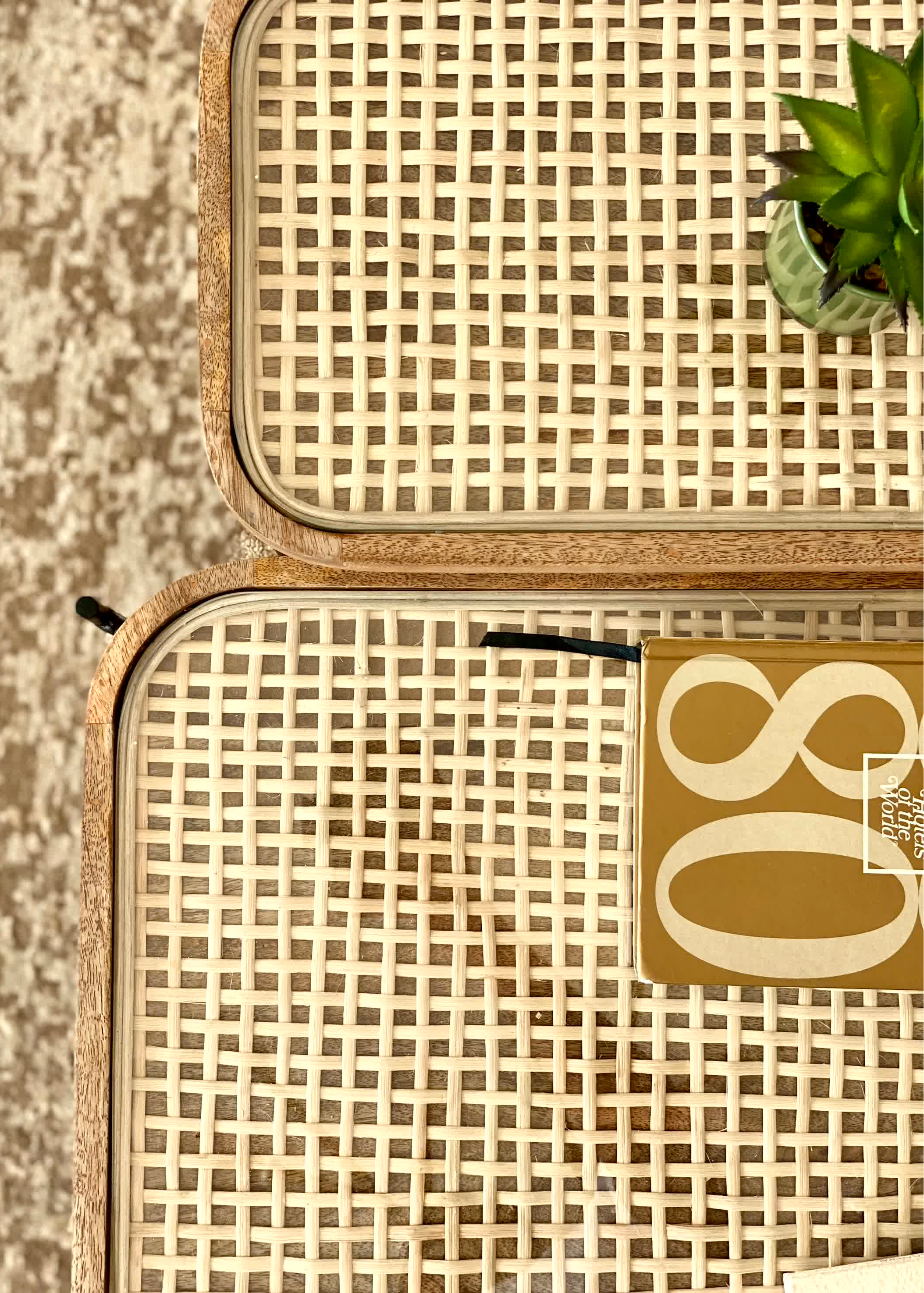 Cabo Cane Table - Large