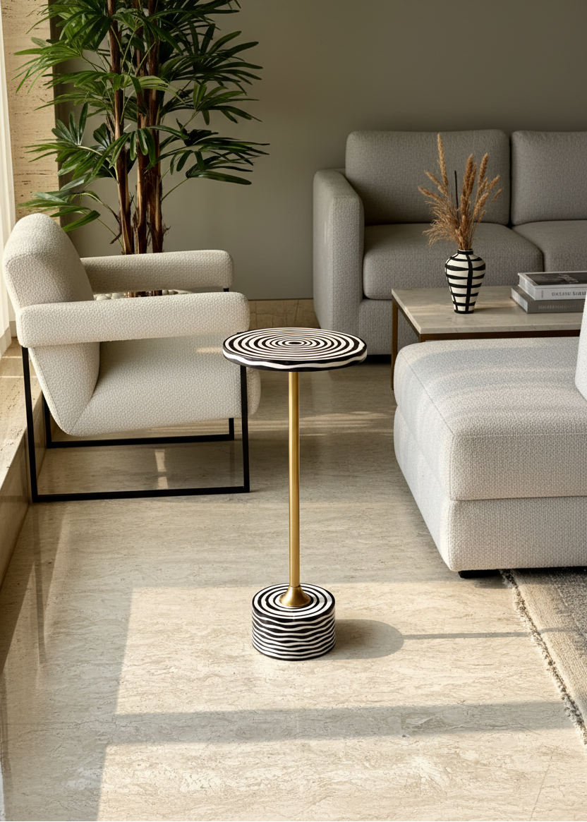 Concentric Drink Table