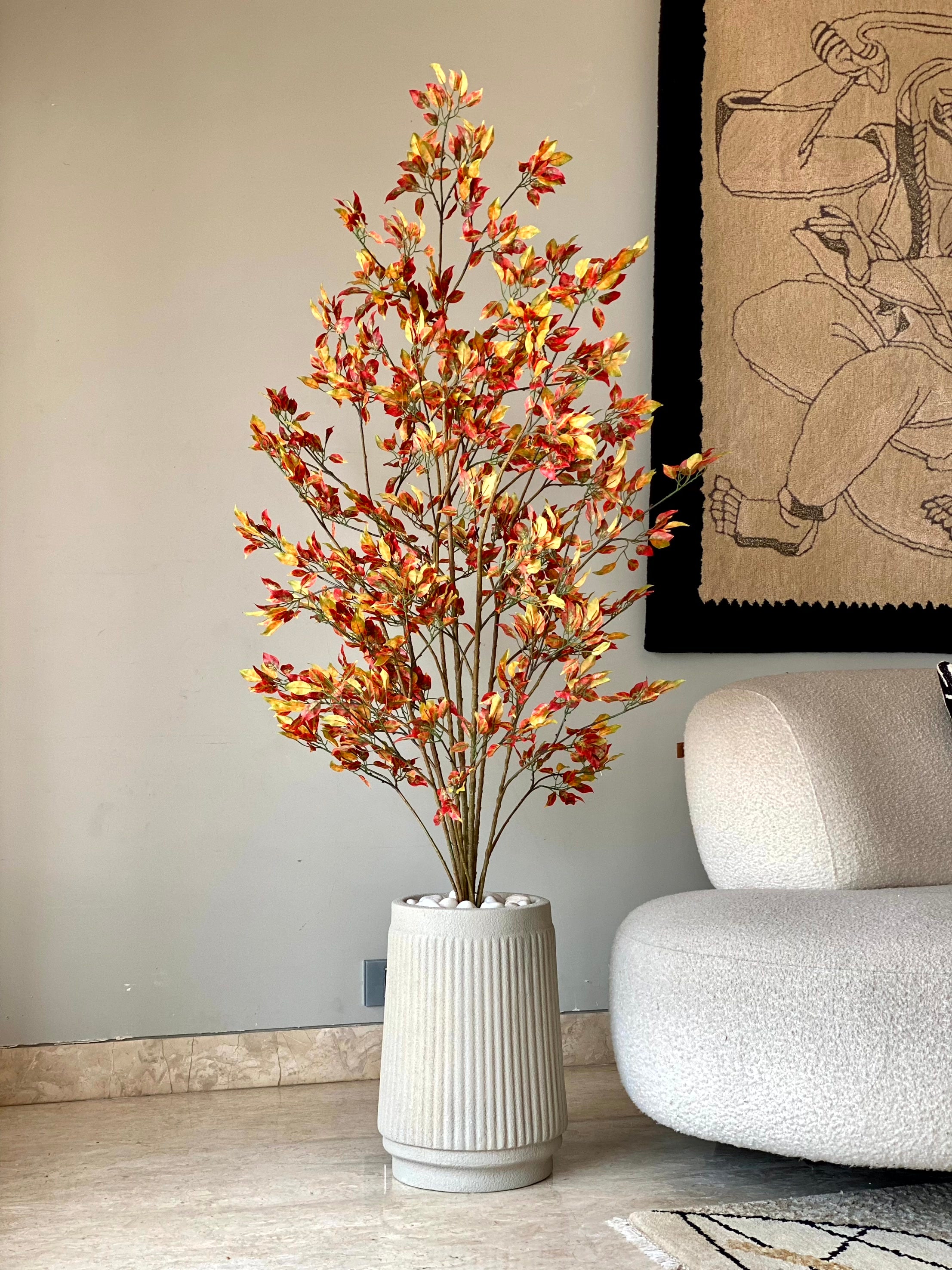 Artificial Autumn Ficus Plant - 5 Feet