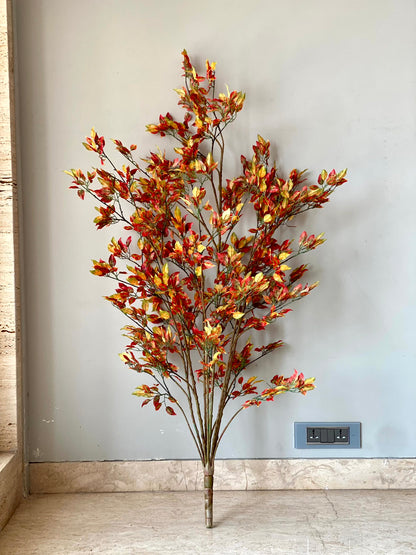 Artificial Autumn Ficus Plant - 5 Feet