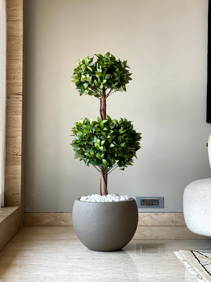 Artificial Bay Topiary Plant - 4 Feet