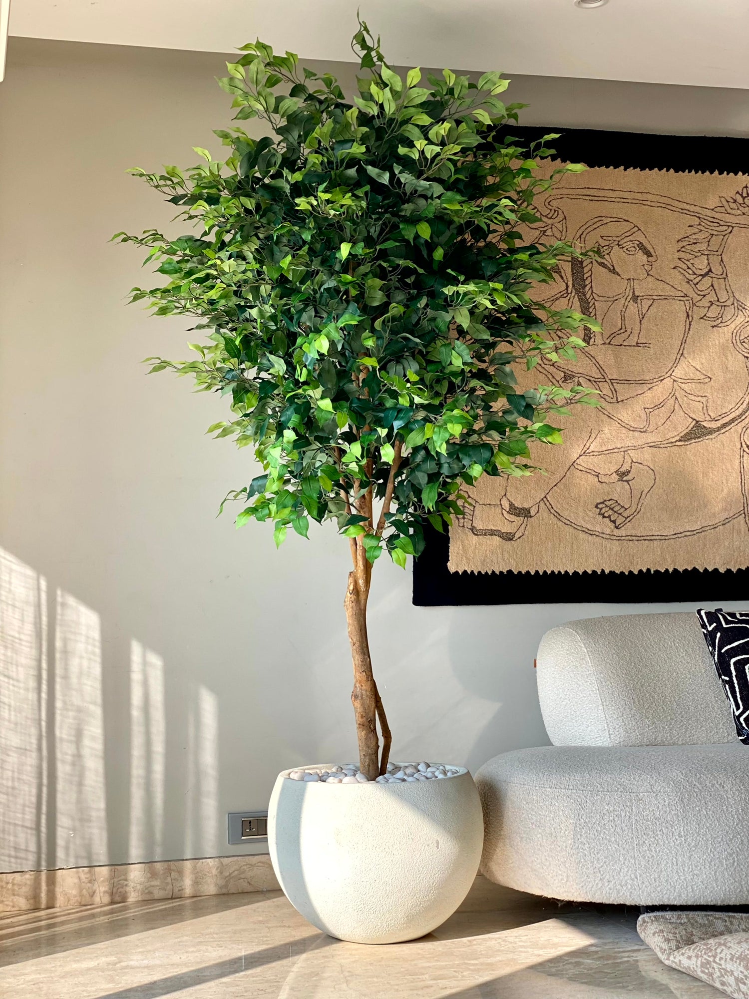 Artificial Grand Ficus Plant - 7.5 Feet