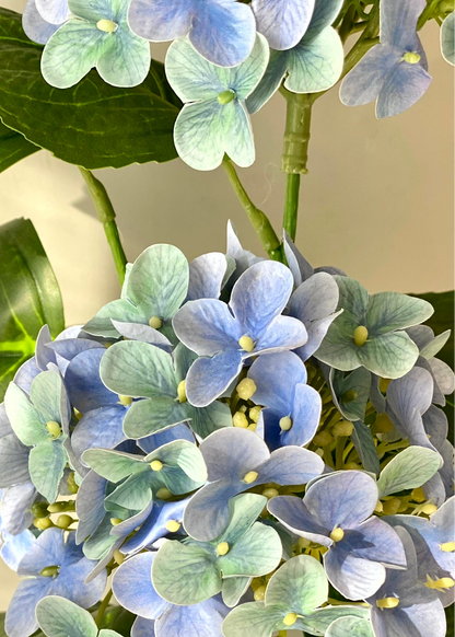 Artificial Botanic Hydrangea Plant - Blue