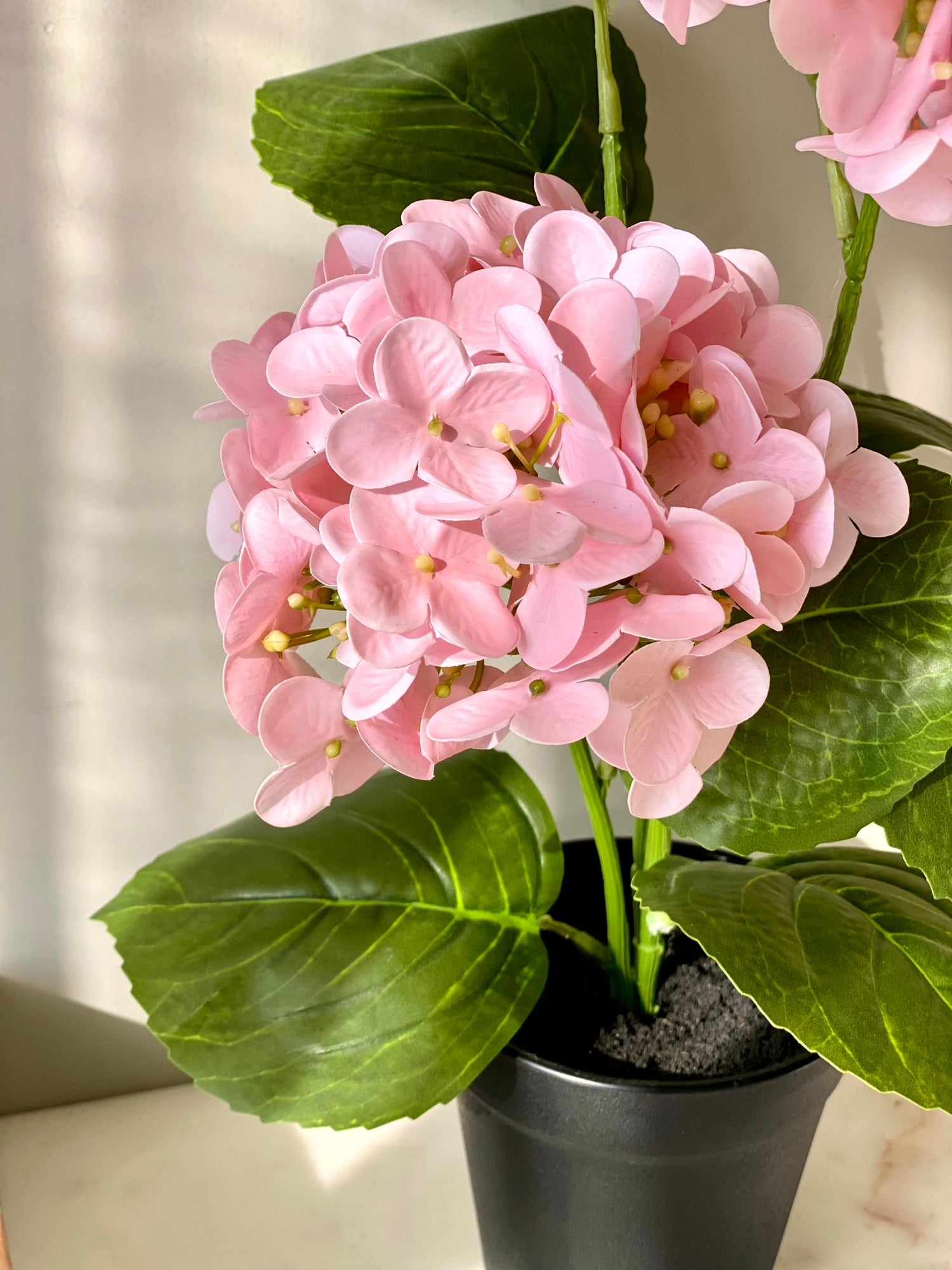Artificial Botanic Hydrangea Plant - Pink