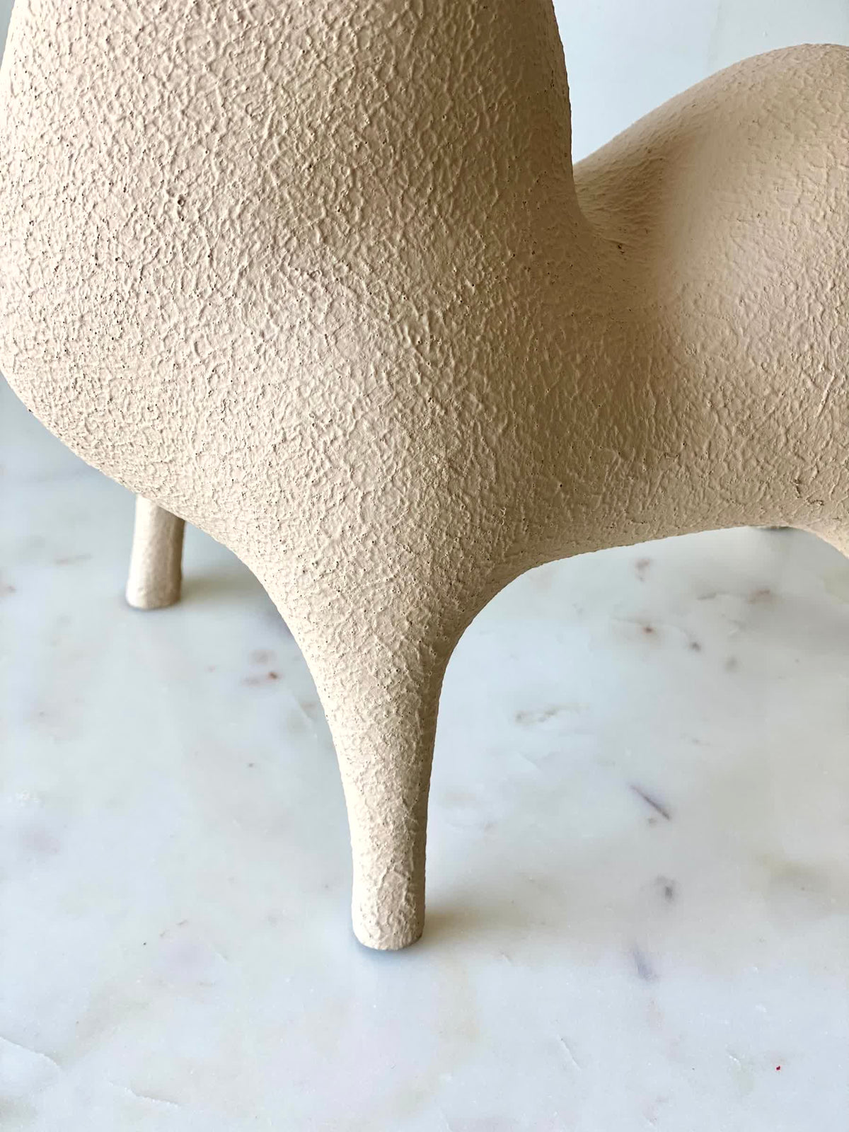 Marlow Beige Horse Accent