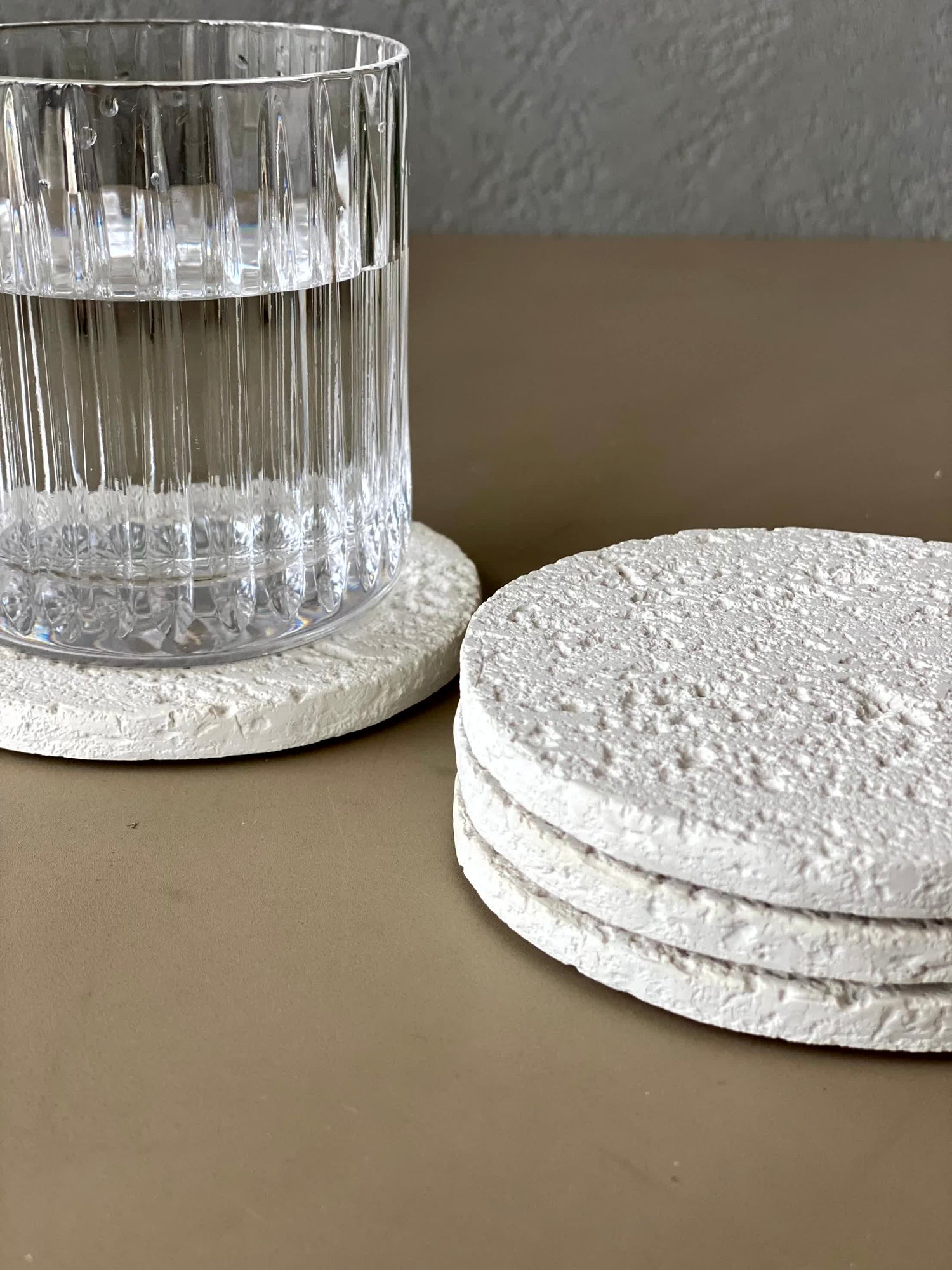 Versatile Stoneware Coasters - Set Of 4