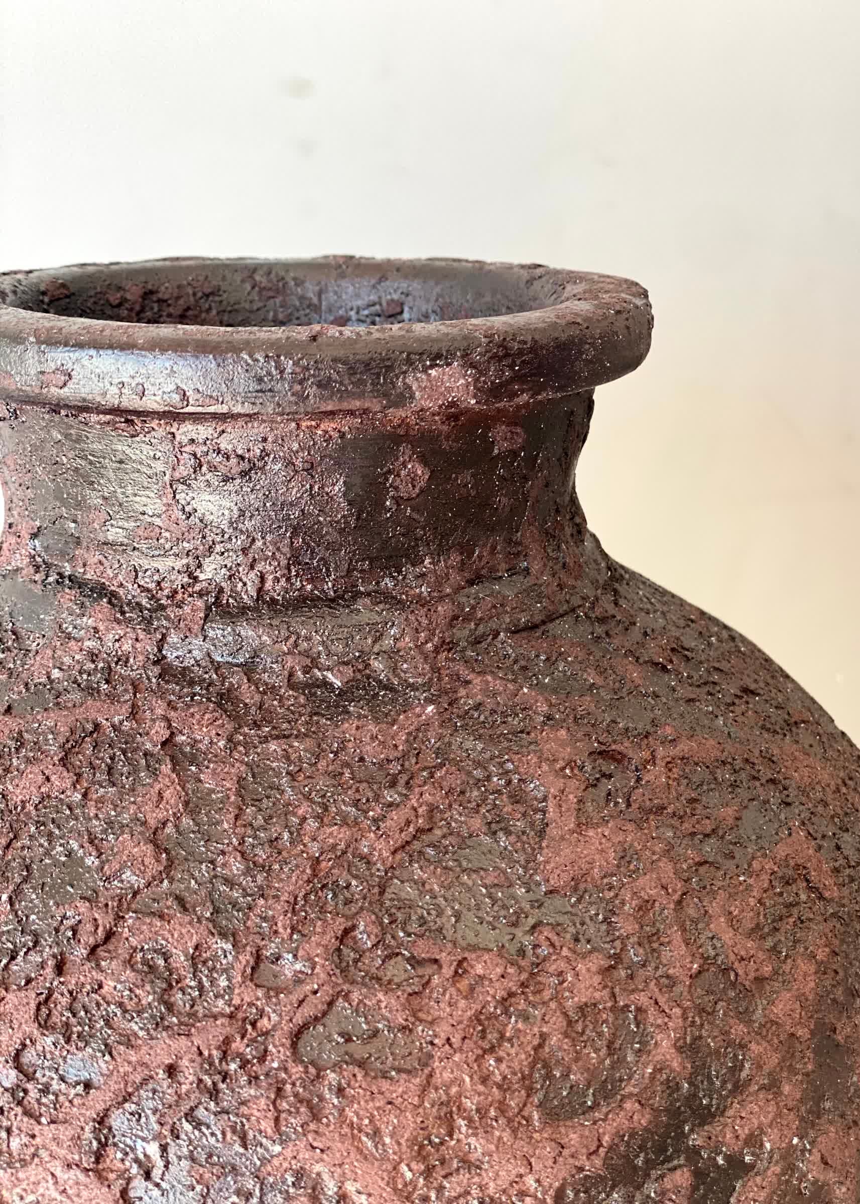 Mudstone Rustic Terracotta Vase -  Large