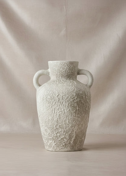 Cera Rustic Terracotta Vase - Large