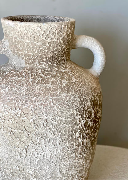 Cera Rustic Terracotta Vase - Large