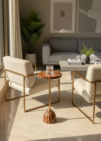 Gulmarg Wooden Drink Table