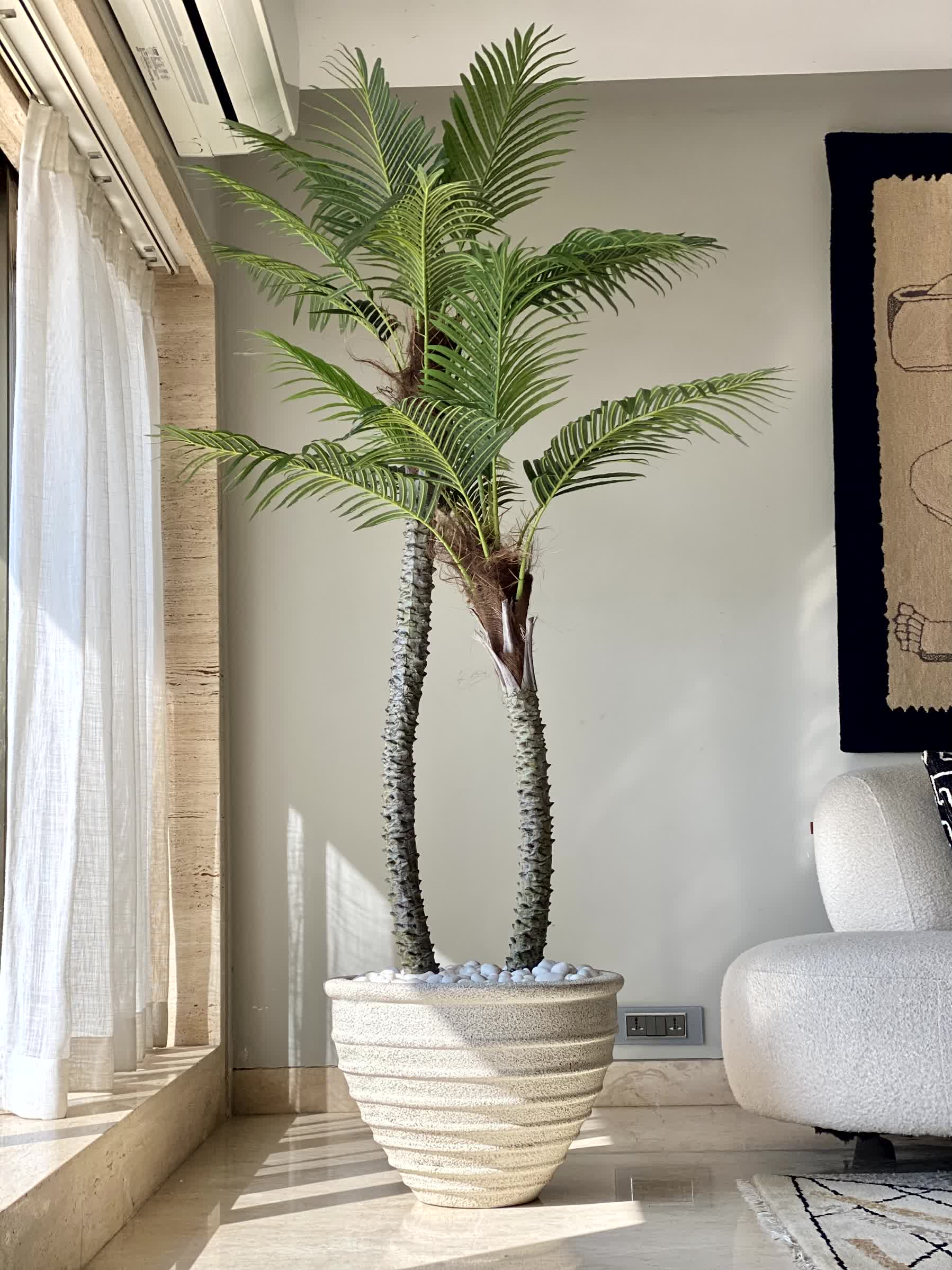 Artificial Tropical Palm Plant - 6 Feet