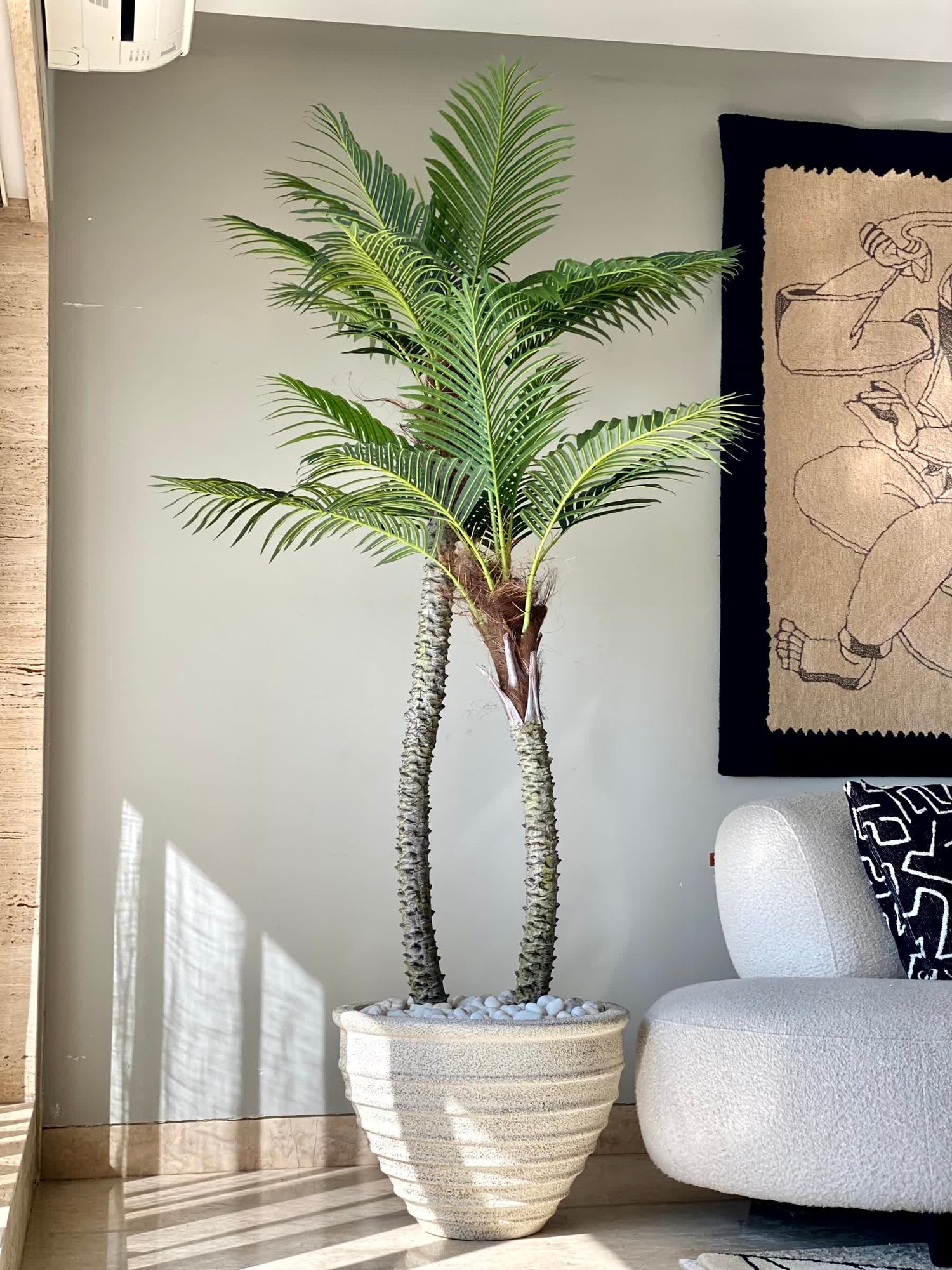 Artificial Tropical Palm Plant - 6 Feet