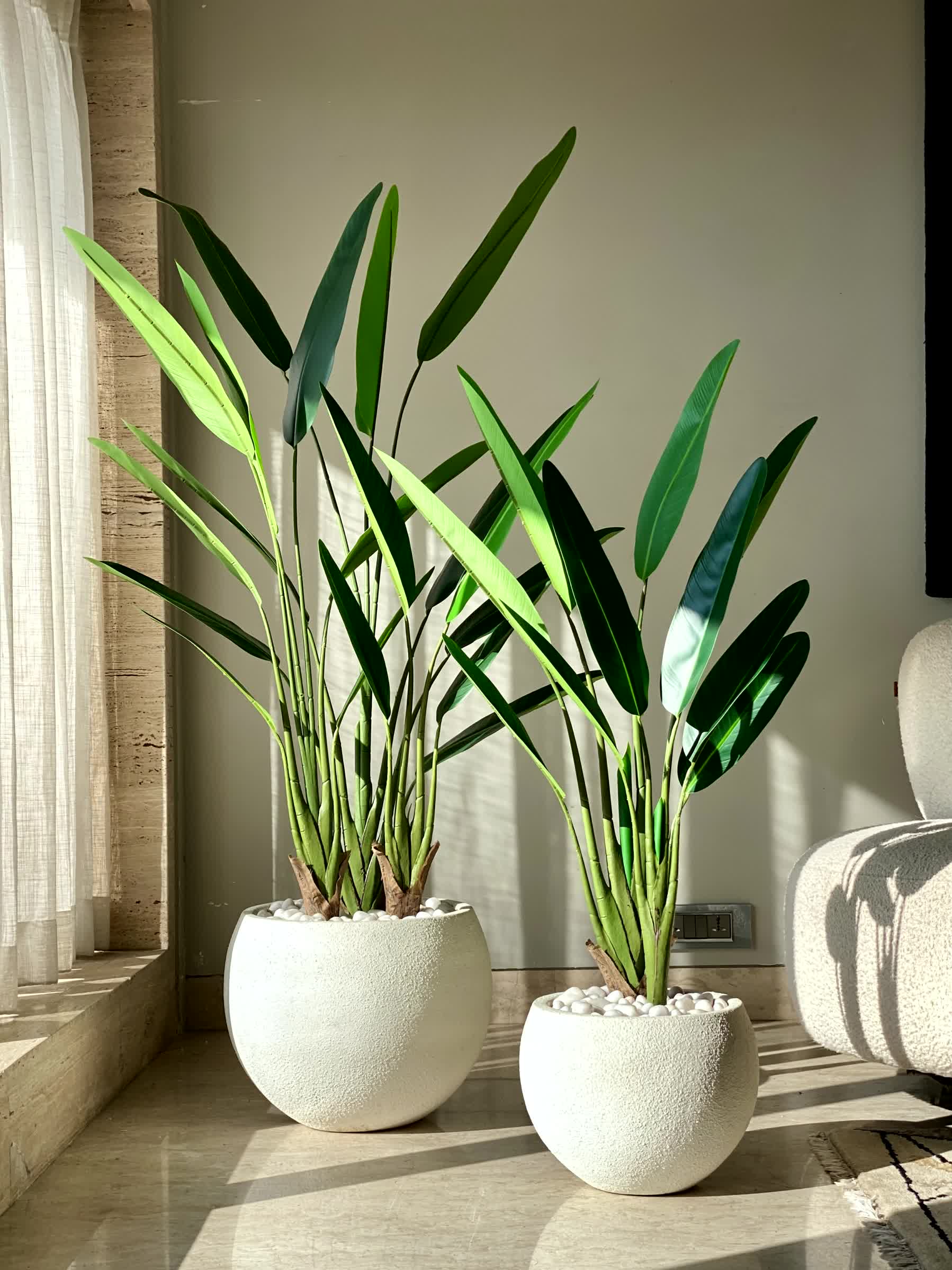 Artificial Slim Travellers Palm Plant - 5 Feet
