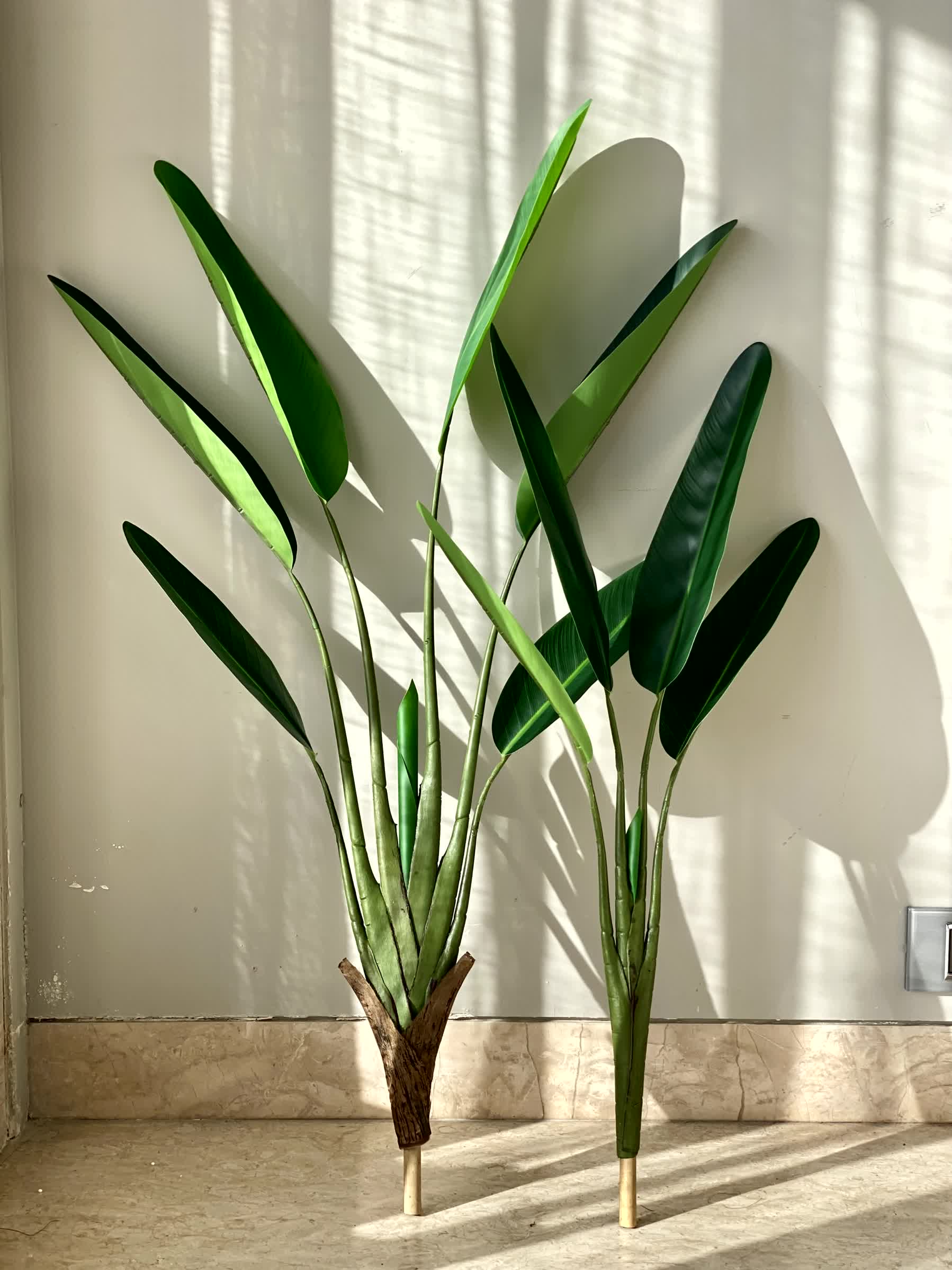 Artificial Slim Travellers Palm Plant - 3 Feet