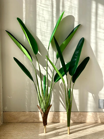 Artificial Slim Travellers Palm Plant - 3 Feet