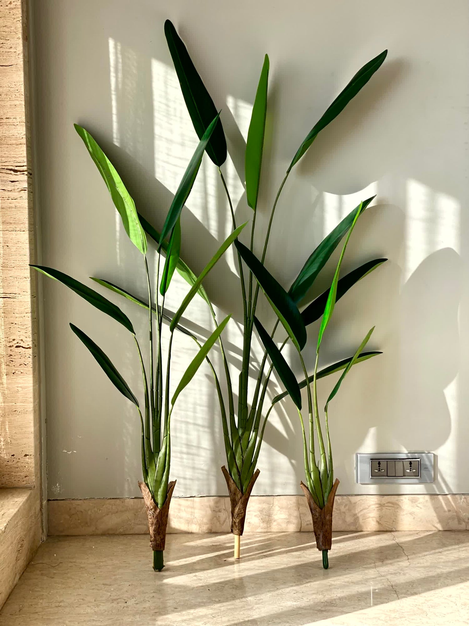 Artificial Slim Travellers Palm Plant - 5 Feet