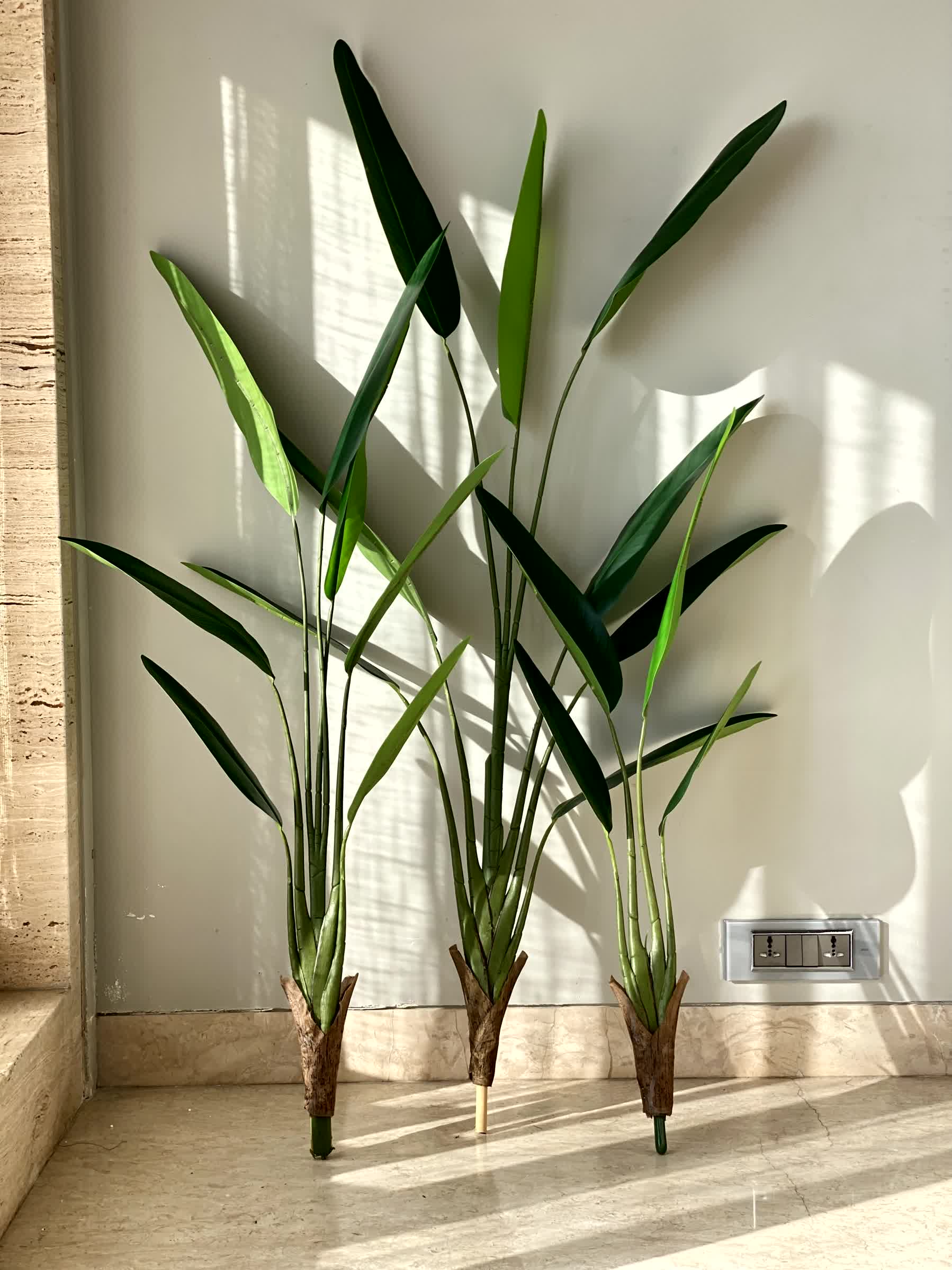 Artificial Slim Travellers Palm Plant - 5 Feet