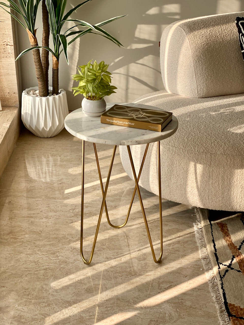 Halden Marble Side Table