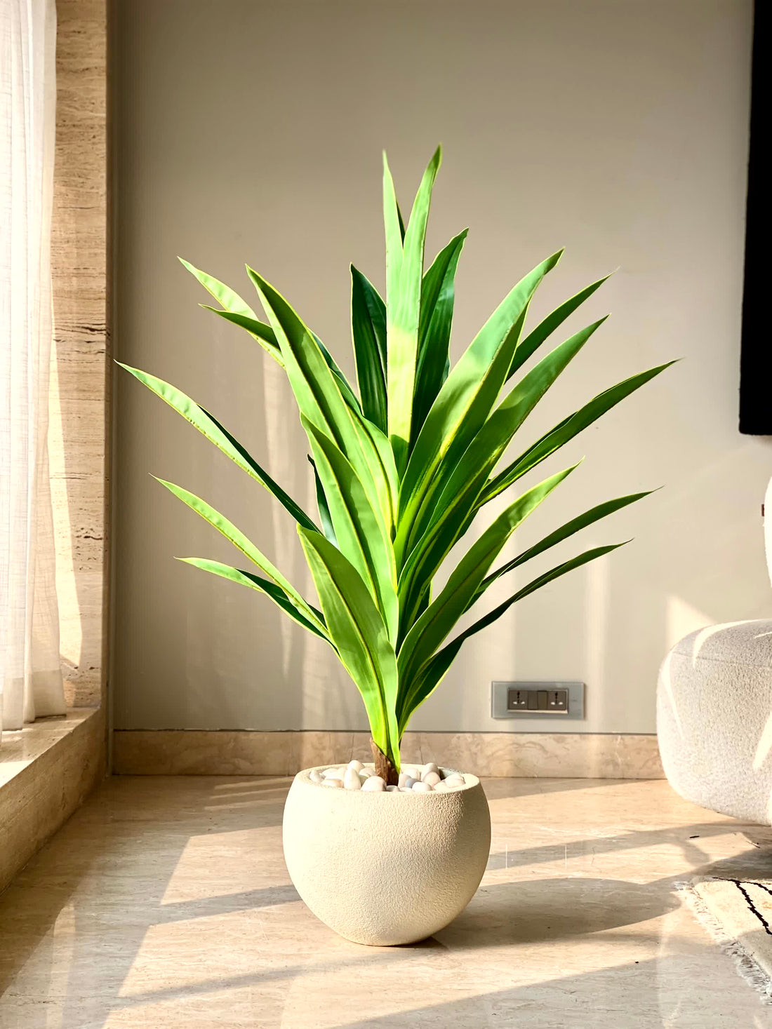 Artificial Lush Dracenna Plant - 4 Feet