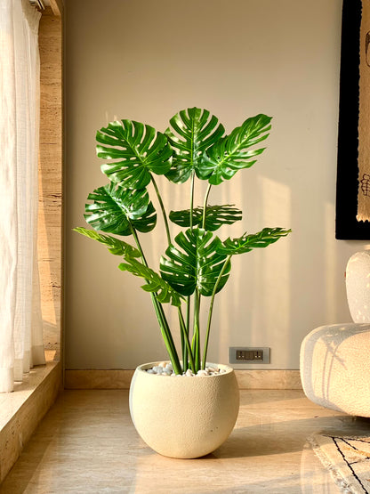 Artificial Monstera Plant - 4 Feet