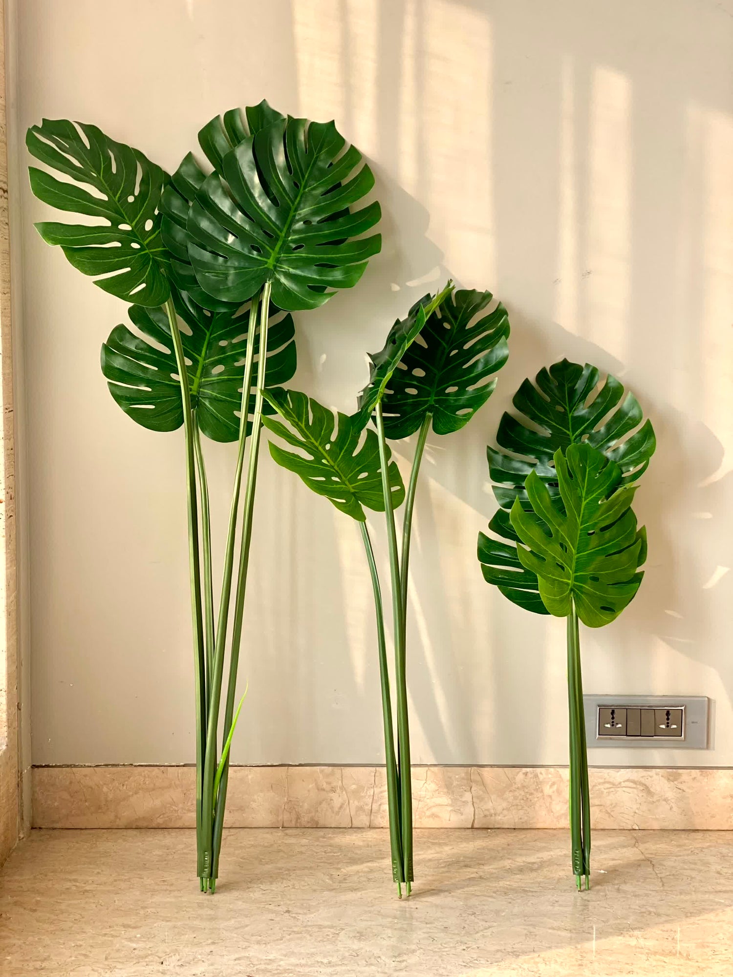 Artificial Monstera Plant - 4 Feet