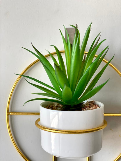 Artificial Spire Agave Wall Hanging Plant