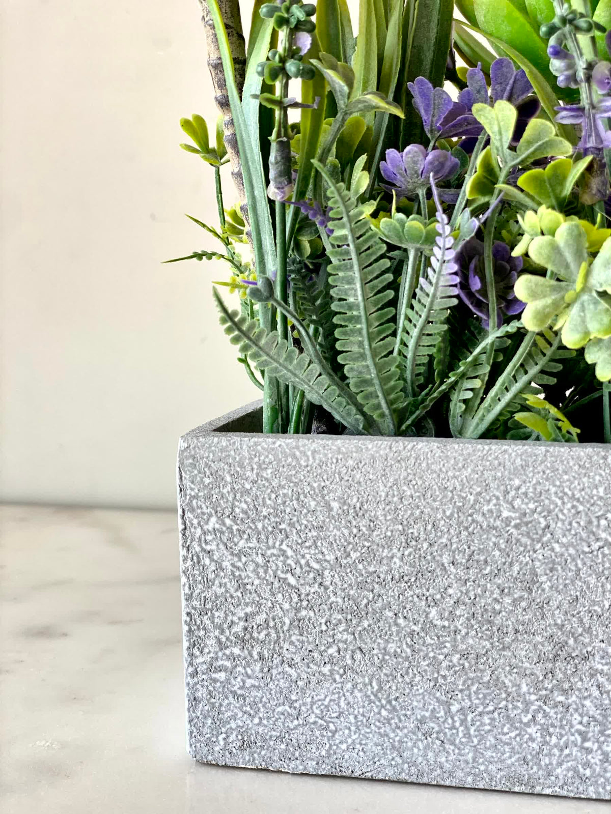 Artificial Alpine Bloom Succulent