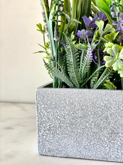 Artificial Alpine Bloom Succulent