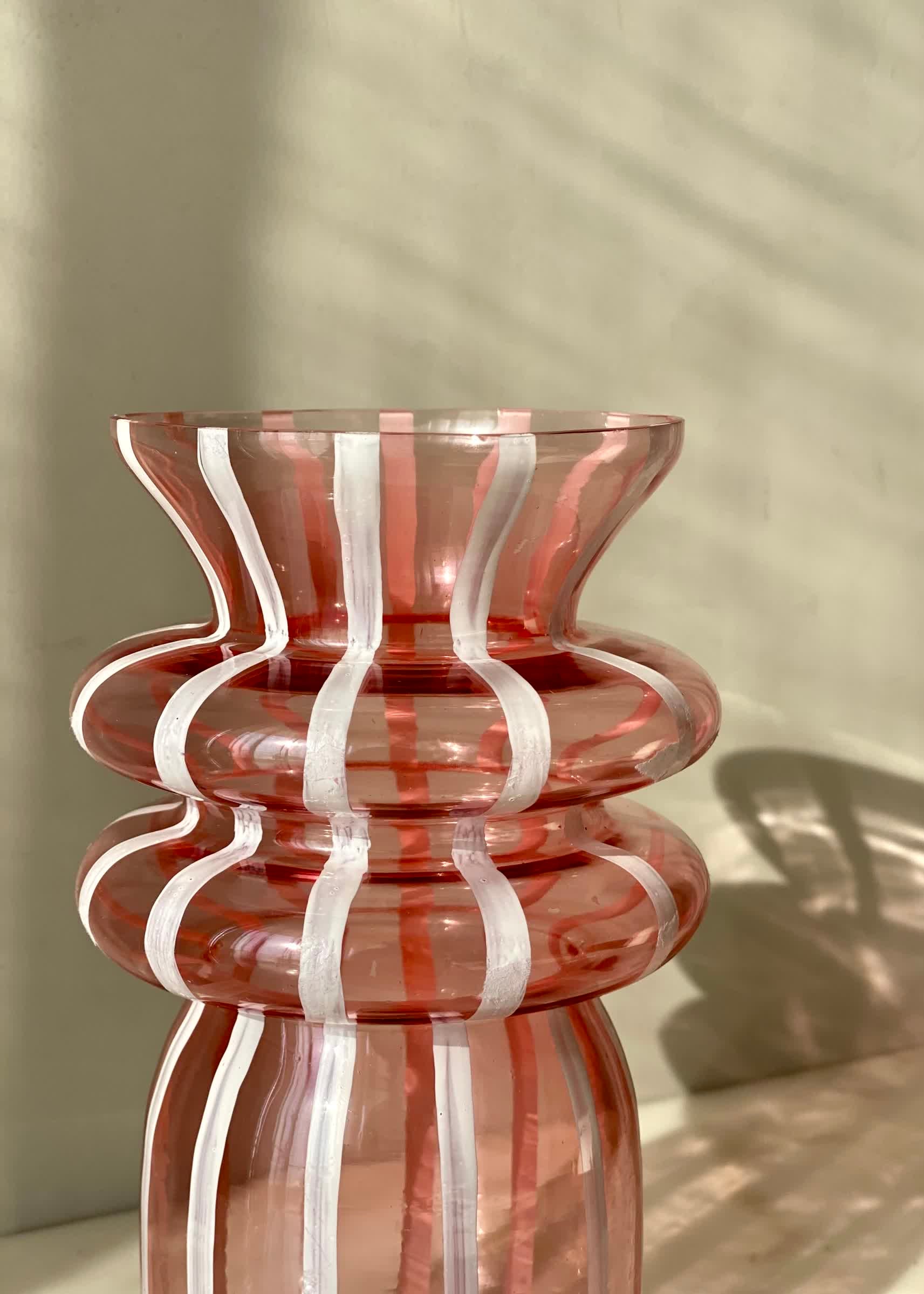 Bellora Strip Glass Vase - Medium