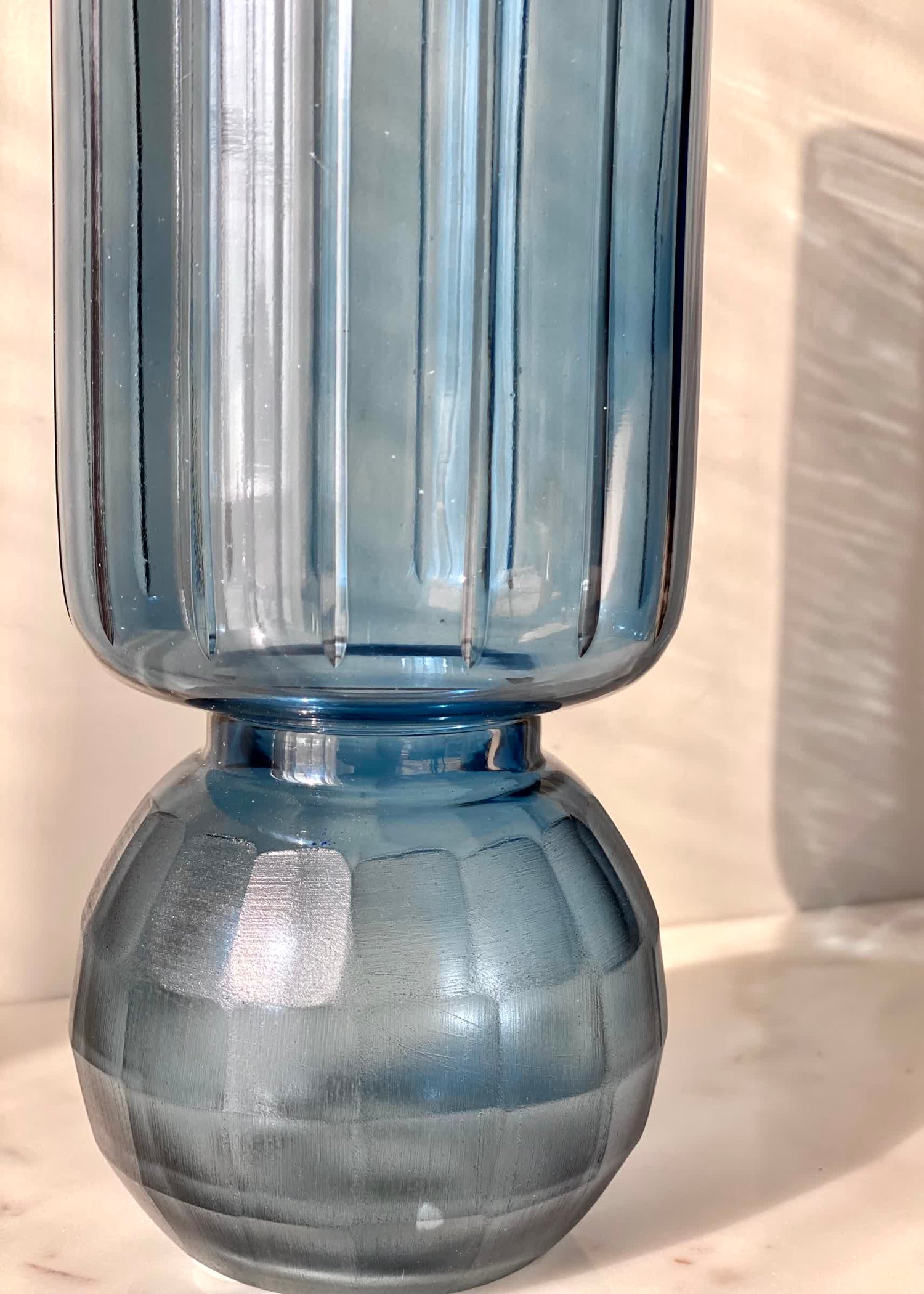 Pedestal Glass Vase – Large