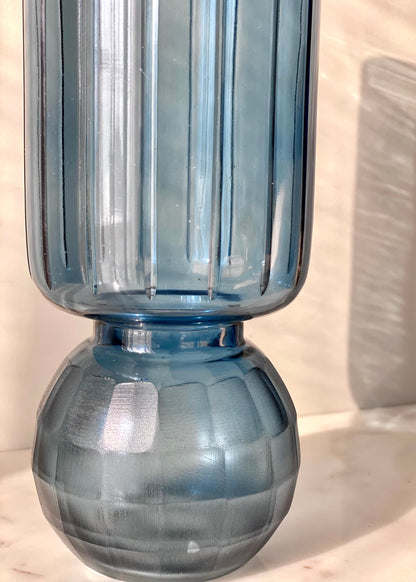 Pedestal Glass Vase – Large
