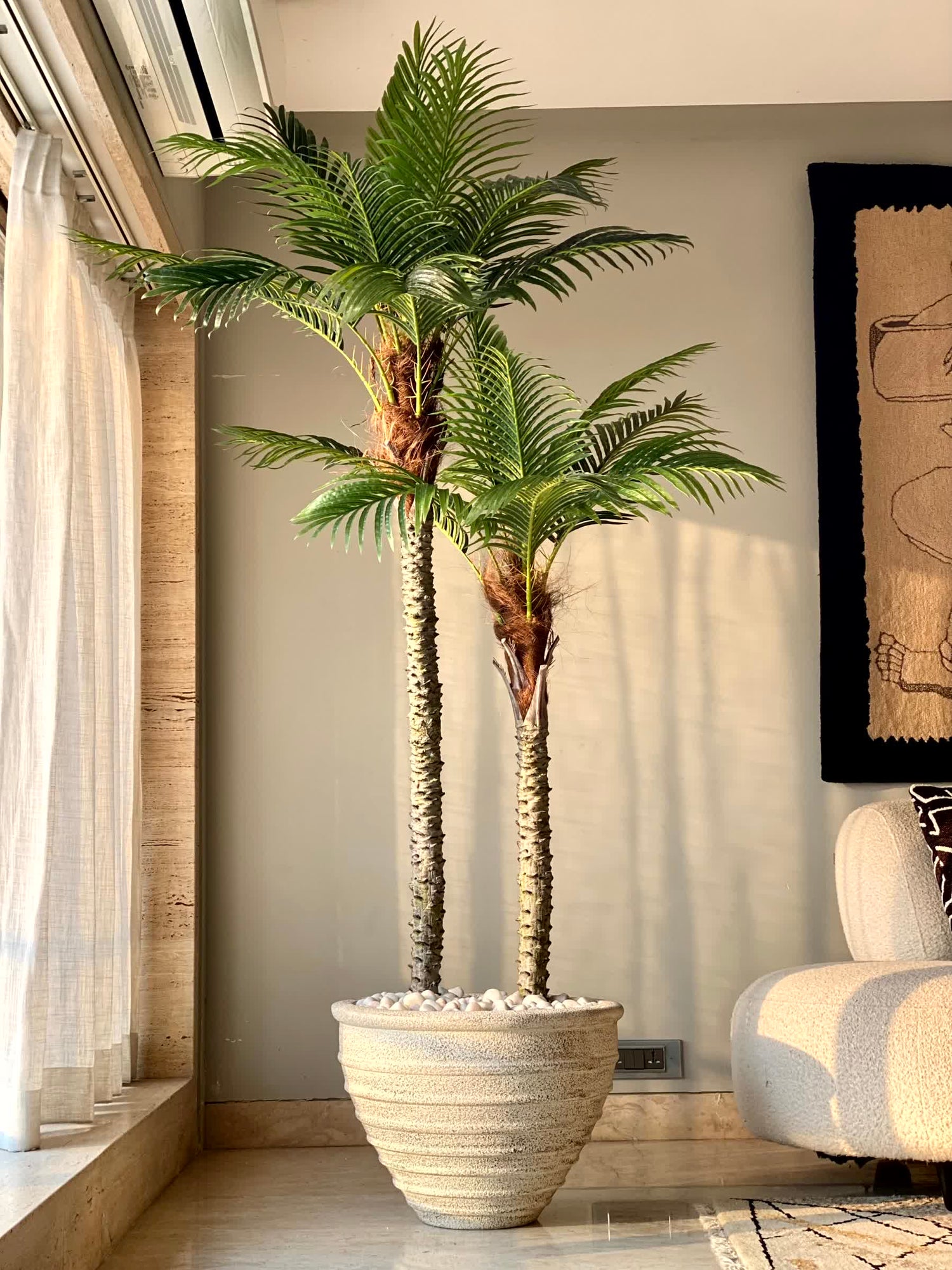 Artificial Tropical Palm Plant - 6 Feet