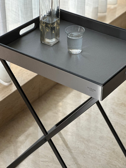 Naples Grey Butler Tray Table