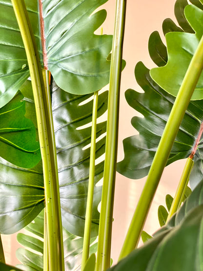 Artificial Tropical Philodendron Plant - 6 Feet