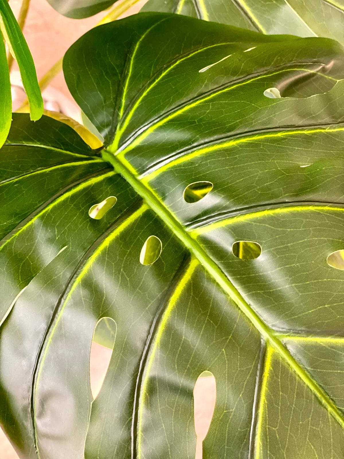 Artificial Exotic Monstera Leaf Plant - 4 Feet