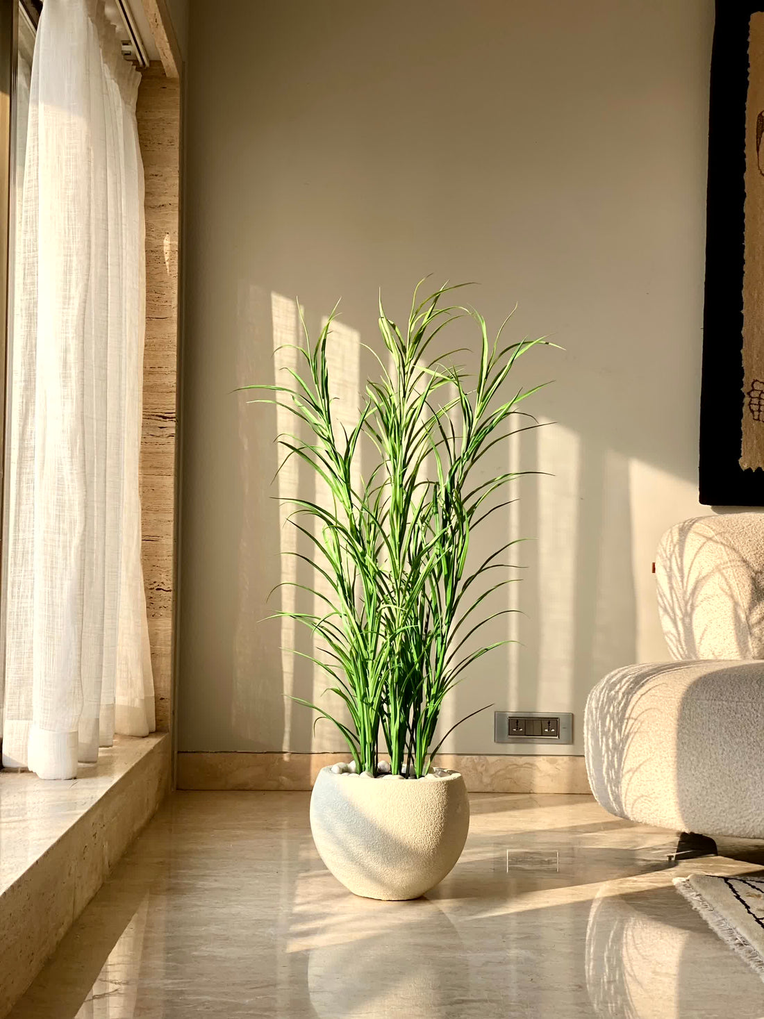 Artificial Dracaena Tapered Plant - 4 Feet